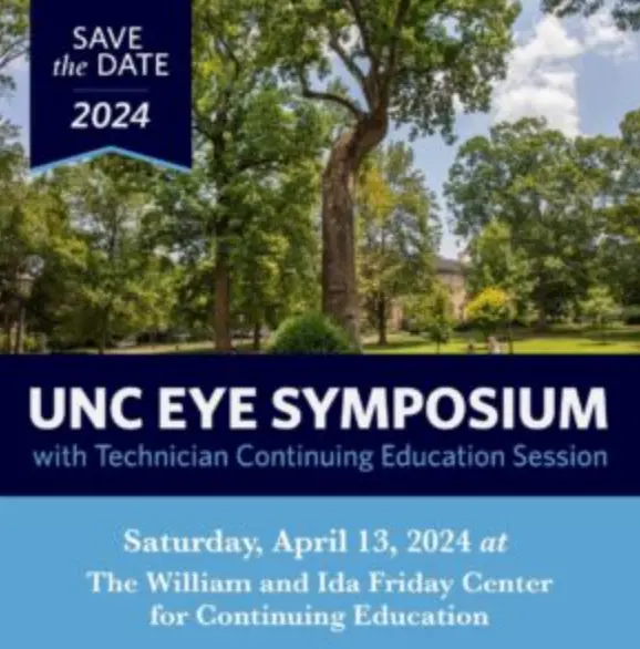 Registration open for the UNC Eye Symposium, April 12